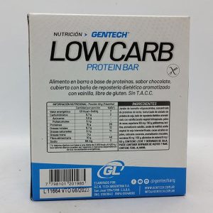 GENTECH-LOW CARB PROTEIN BAR - Choco brownie