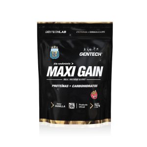 GENTECH-MAXI GAIN - 750 gramos, Vainilla