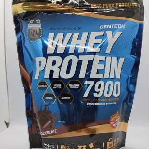 GENTECH-WHEY PROTEIN 7900 - 1 kilogramo, Chocolate