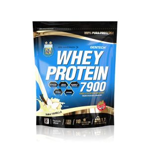 GENTECH-WHEY PROTEIN 7900 - 500 gramos, Vainilla