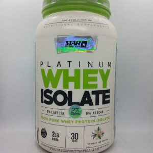 STAR NUTRITION-PLATINUM WHEY ISOLATE - Vainilla