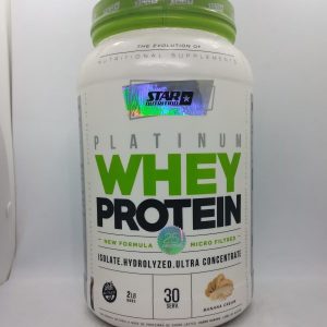 STAR NUTRITION-PLATINUM WHEY PROTEIN - 1 kilogramo, Banana