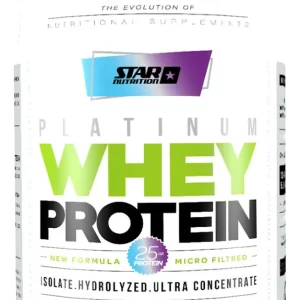 STAR NUTRITION-PLATINUM WHEY PROTEIN - 1 kilogramo, Cookies and Cream