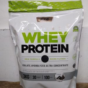 STAR NUTRITION-PLATINUM WHEY PROTEIN - 3 Kilogramos, Cookies and Cream