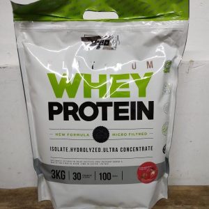 STAR NUTRITION-PLATINUM WHEY PROTEIN - 3 Kilogramos, Frutilla